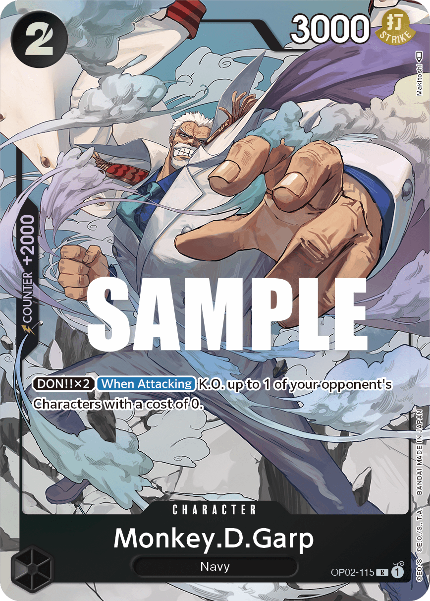 Monkey.D.Garp (115) (Alternate Art)