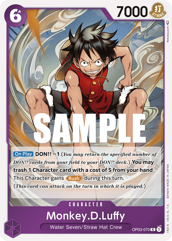 Monkey.D.Luffy (Dash Pack)